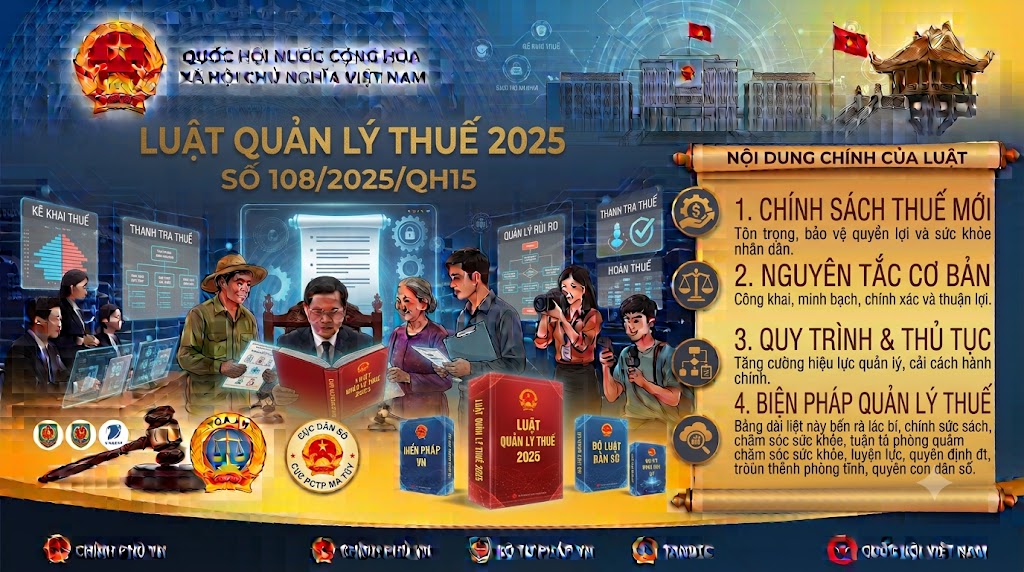 Luật Quản lý thuế 2025, số 108/2025/QH15